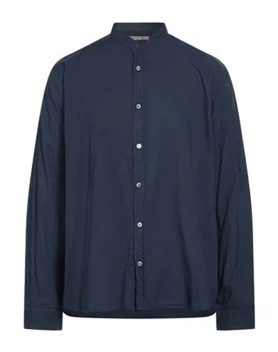 Crossley Man Shirt Midnight Blue Size Xl Cotton
