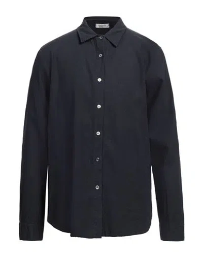 Crossley Man Shirt Midnight Blue Size L Linen