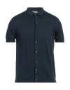 Crossley Man Shirt Navy Size Xl Cotton