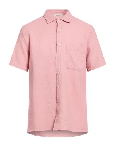 Crossley Man Shirt Pink Size Xl Cotton