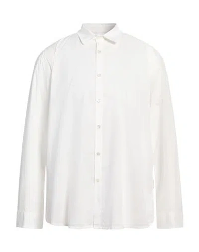 Crossley Man Shirt White Size 3xl Cotton, Elastane