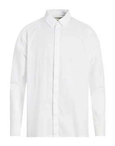 Crossley Man Shirt White Size Xl Cotton, Elastane
