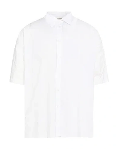 Crossley Man Shirt White Size Xxl Cotton, Elastane
