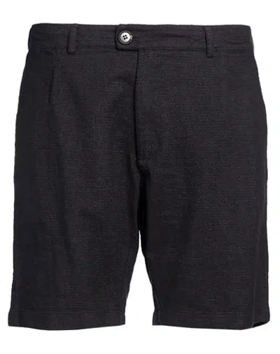 Crossley Man Shorts & Bermuda Shorts Black Size L Cotton