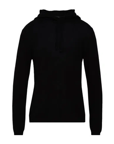 Crossley Man Sweater Black Size S Cashmere In Animal Print