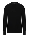 Crossley Man Sweater Black Size Xl Cashmere