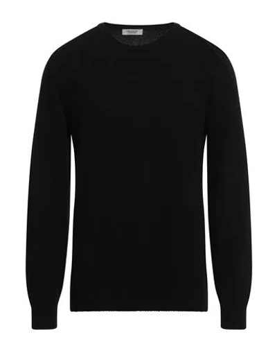 Crossley Man Sweater Black Size L Wool, Cashmere