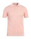 Crossley Man Sweater Blush Size Xxl Cotton In Pink