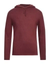Crossley Man Sweater Burgundy Size L Cashmere In Red