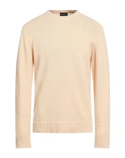 Crossley Man Sweater Cream Size 3xl Cashmere In Neutral