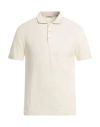 Crossley Man Sweater Cream Size L Cotton In White