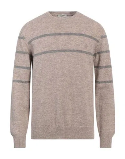 Crossley Man Sweater Dove Grey Size Xl Virgin Wool
