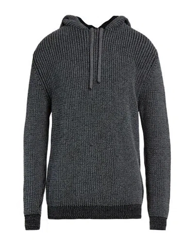 Crossley Man Sweater Grey Size L Cotton, Cashmere In Gray