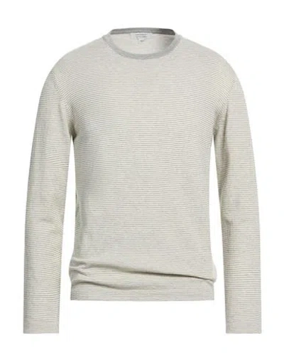 Crossley Man Sweater Grey Size Xl Cotton, Cashmere In Gray