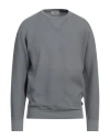 Crossley Man Sweater Grey Size Xxl Cotton