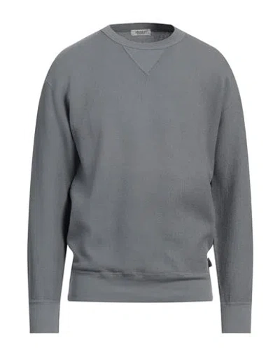 Crossley Man Sweater Grey Size Xxl Cotton