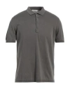 Crossley Man Sweater Lead Size L Cotton In Grey