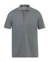 Crossley Man Sweater Lead Size L Cotton In Grey