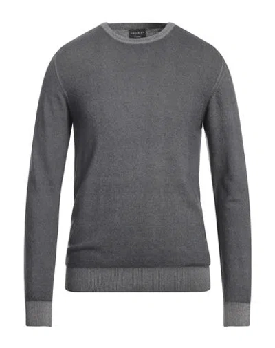 Crossley Man Sweater Lead Size Xxl Cashmere In Grey