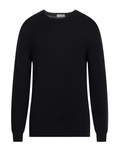 Crossley Man Sweater Midnight Blue Size Xl Virgin Wool