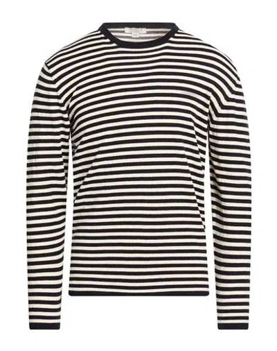 Crossley Man Sweater Midnight Blue Size Xxl Cotton, Cashmere In Multi