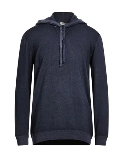 Crossley Man Sweater Midnight Blue Size Xxl Virgin Wool