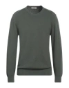 Crossley Man Sweater Military Green Size Xxl Wool, Cashmere