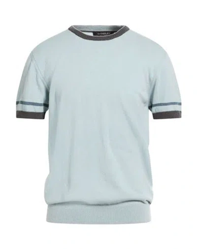 Crossley Man Sweater Sky Blue Size Xl Cashmere