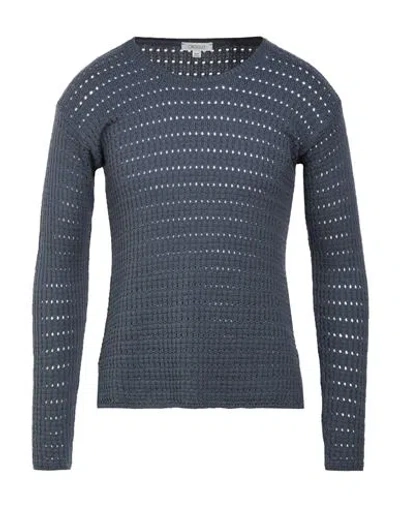 Crossley Man Sweater Slate Blue Size Xs Wool