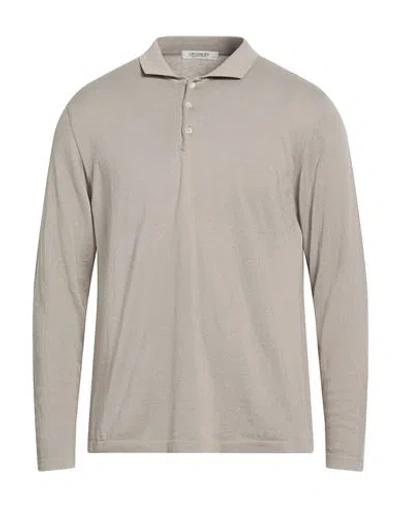 Crossley Man Sweater Taupe Size Xxl Cotton In Brown