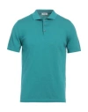 Crossley Man Sweater Turquoise Size Xl Cotton In Blue