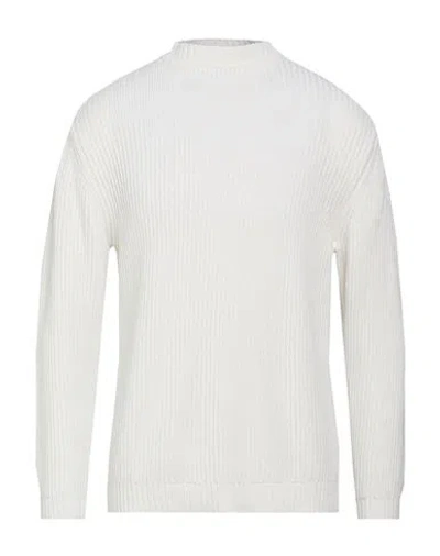 Crossley Man Sweater White Size Xl Cotton