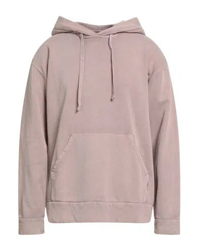 Crossley Man Sweatshirt Antique Rose Size Xxl Cotton, Recycled Cotton, Organic Cotton In Pink