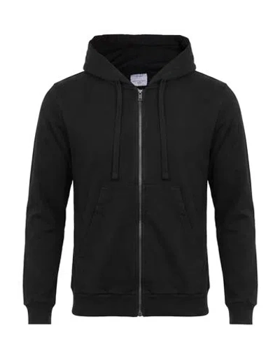 Crossley Man Sweatshirt Black Size L Cotton