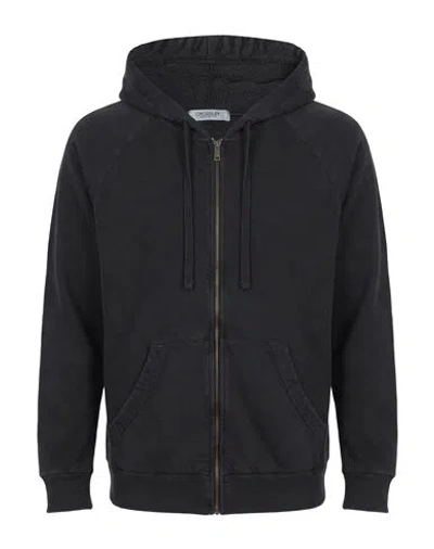 Crossley Man Sweatshirt Black Size M Cotton