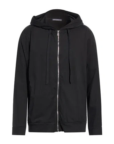 Crossley Man Sweatshirt Black Size Xl Cotton