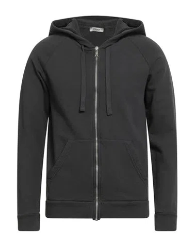 Crossley Man Sweatshirt Charcoal Size Xxl Cotton In Gray