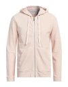 Crossley Man Sweatshirt Cream Size L Cotton In White