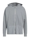 Crossley Man Sweatshirt Grey Size M Cotton, Elastane In Grey