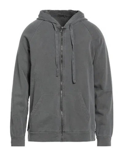 Crossley Man Sweatshirt Grey Size Xl Cotton In Gray