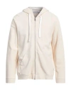 Crossley Man Sweatshirt Ivory Size Xl Cotton In White