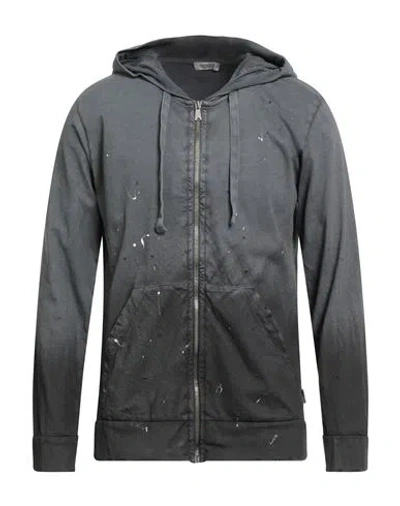 Crossley Man Sweatshirt Lead Size L Cotton In Gray