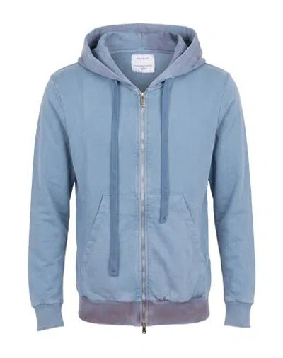 Crossley Man Sweatshirt Light Blue Size Xl Cotton