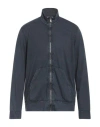 Crossley Man Sweatshirt Midnight Blue Size M Cotton In Blue