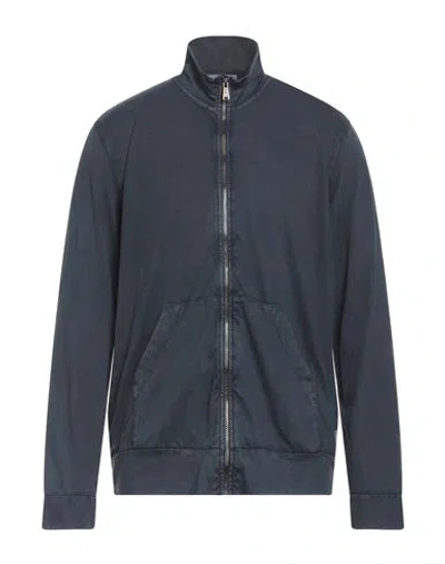 Crossley Man Sweatshirt Midnight Blue Size M Cotton