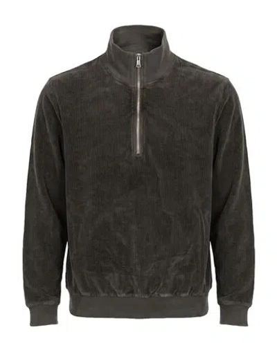 Crossley Man Sweatshirt Military Green Size M Cotton In Gray
