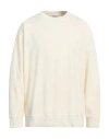 Crossley Man Sweatshirt Pastel Yellow Size Xxl Cotton In Yellow