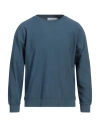 Crossley Man Sweatshirt Slate Blue Size L Cotton