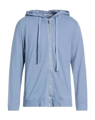 Crossley Man Sweatshirt Slate Blue Size Xl Cotton