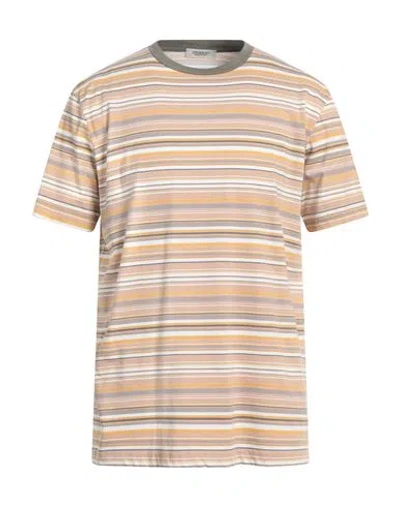 Crossley Man T-shirt Beige Size Xl Cotton